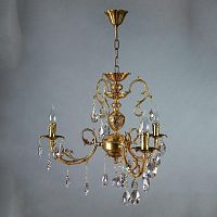 подвесная люстра ambiente alicante 8888/3 ab tear drop в Нижневартовске