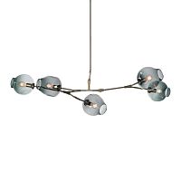 подвесной светильник bubble 5 smoky от delight collection в Нижневартовске