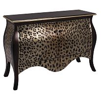 комод leo коричневый, бежевый в Нижневартовске