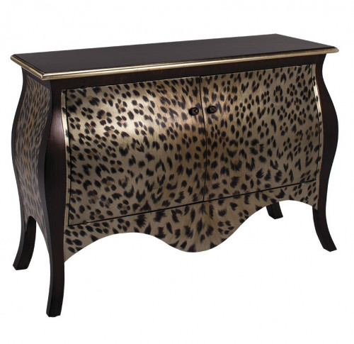 комод leo коричневый, бежевый в Нижневартовске