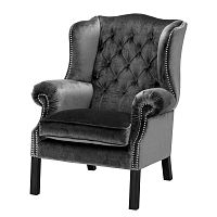 кресло bradley от eichholtz чёрный в Нижневартовске