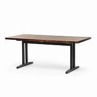 стол обеденный kushiro длина 180 коричневый в Нижневартовске