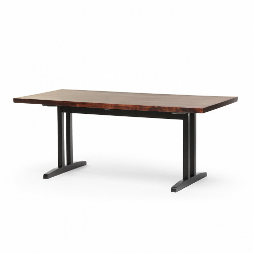 стол обеденный kushiro длина 180 коричневый в Нижневартовске