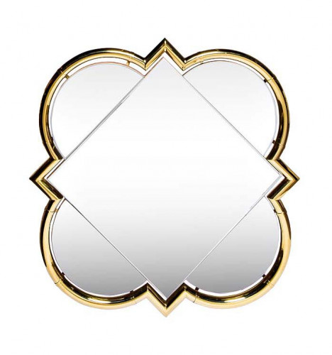 зеркало настенное золотое 99х99см fagis в Нижневартовске