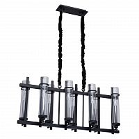 люстра дизайнерская mandy черная прозрачная в Нижневартовске