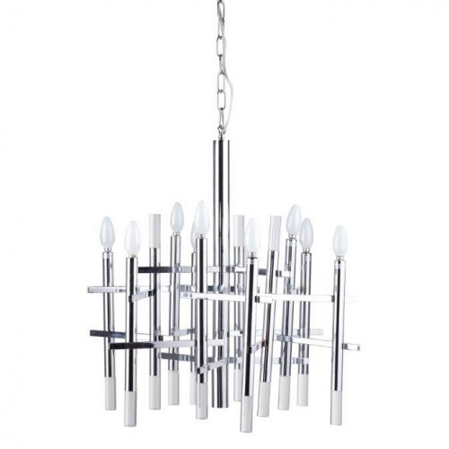 люстра brize серебро, прозрачная в Нижневартовске