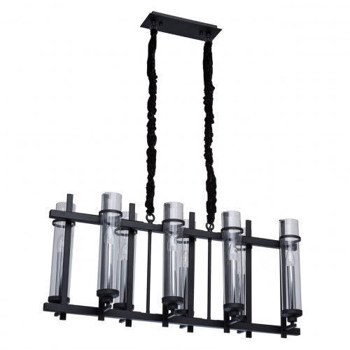 люстра дизайнерская mandy черная прозрачная в Нижневартовске