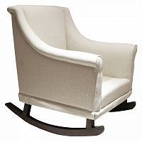 детское кресло-качалка soft белое в Нижневартовске