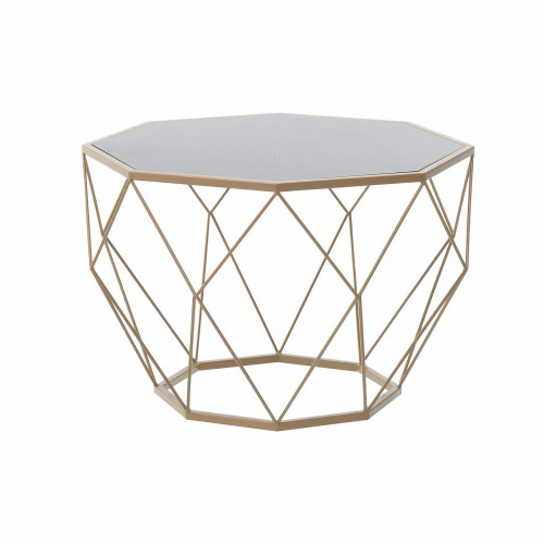 стол gold geometria золотой, черный в Нижневартовске