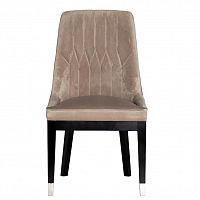 стул простроченный велюр жемчужно-серый 56*65*101см в Нижневартовске