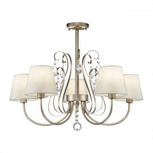 потолочная люстра freya vanda fr2030cl-05g белая в Нижневартовске