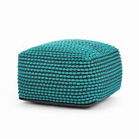 пуф rococo квадратный бирюзовый в Нижневартовске