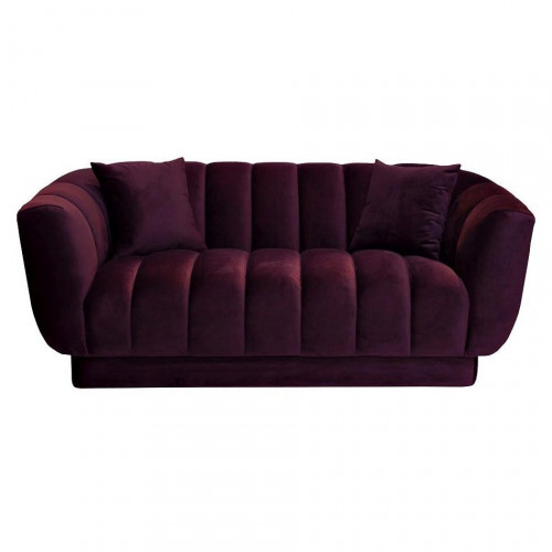 диван otto двухместный прямой фиолетовый в Нижневартовске