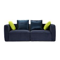 диван luis прямой синий в Нижневартовске