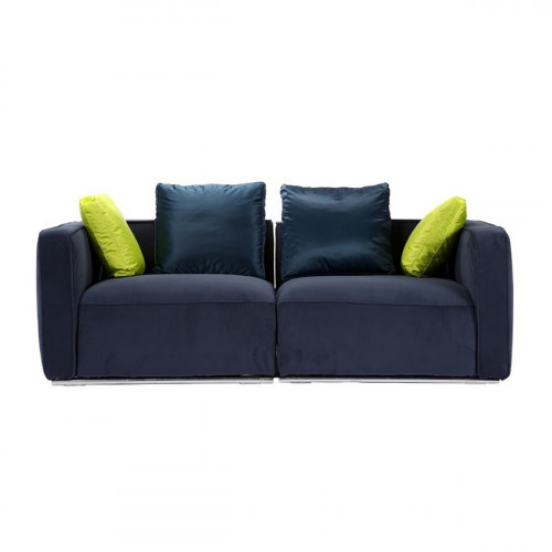 диван luis прямой синий в Нижневартовске