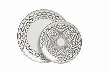 комплект тарелок hearts white в Нижневартовске