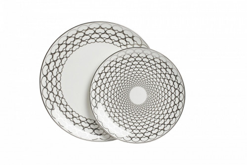 комплект тарелок hearts white в Нижневартовске