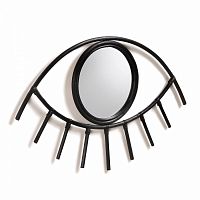 зеркало в виде глаза настенное черное maela от la forma (ex julia grup) в Нижневартовске