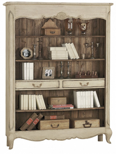 шкаф книжный отдельностоящий поместье с состариванием в Нижневартовске