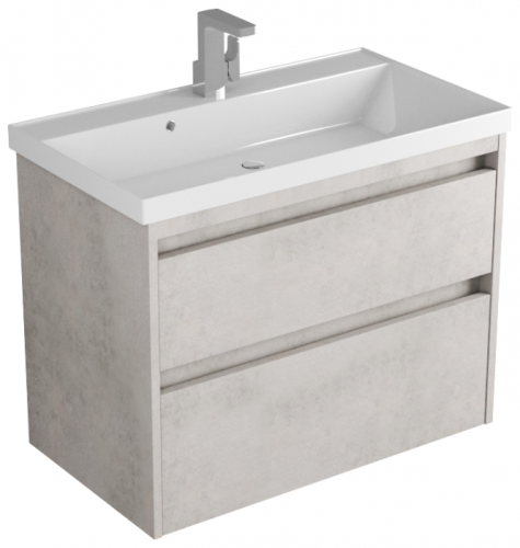 тумба muskat 80 светлый камень под ум-к classic 80 в Нижневартовске