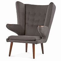 кресло papa bear темно-серое в Нижневартовске