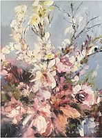 картина маслом красивые цветы 90*120 см. в Нижневартовске