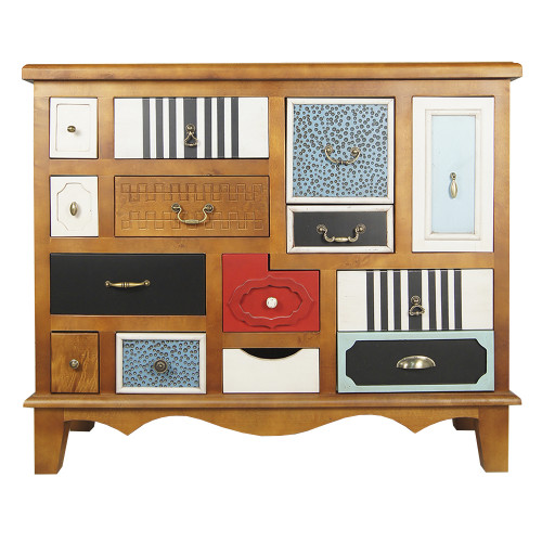 комод gouache birch темный разноцветный в Нижневартовске