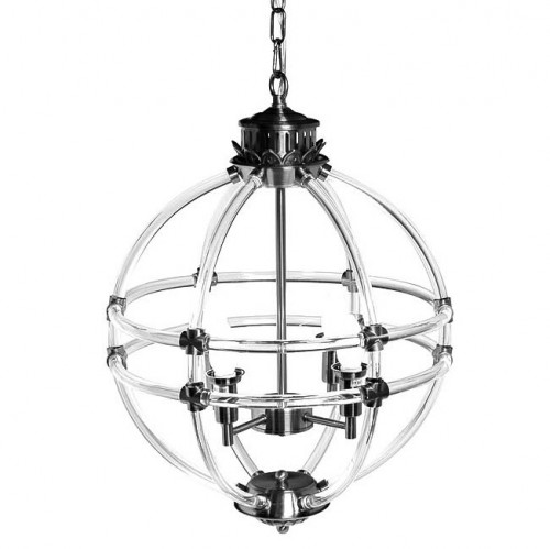 светильник подвесной d43 b64см серебро в Нижневартовске