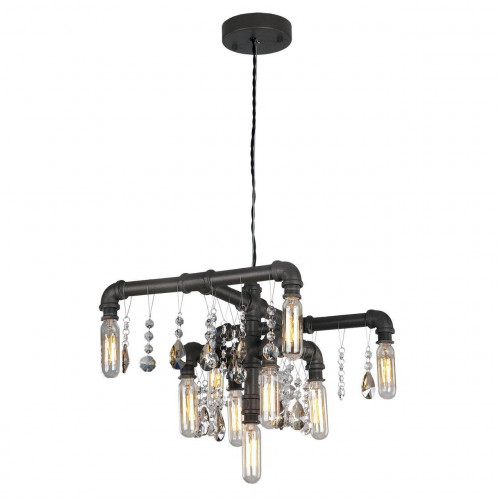 подвесная люстра lussole loft 9 lsp-9379 в Нижневартовске