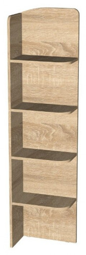 стеллаж угловой сбк чемпион 4 полки, материал: лдсп в Нижневартовске