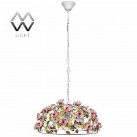 подвесная люстра mw-light букет 421013604 разноцветная в Нижневартовске