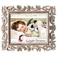 картина «с новым годом!» в раме «соланж», версия 22 в Нижневартовске