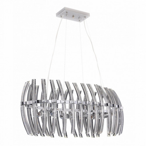 люстра feta хром, прозрачное стекло в Нижневартовске