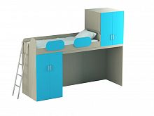 кровать-чердак mio blue big в Нижневартовске