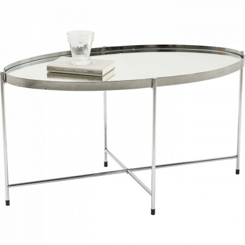 столик кофейный miami серебряный в Нижневартовске