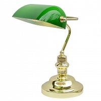настольная лампа arte lamp banker a2491lt-1go в Нижневартовске
