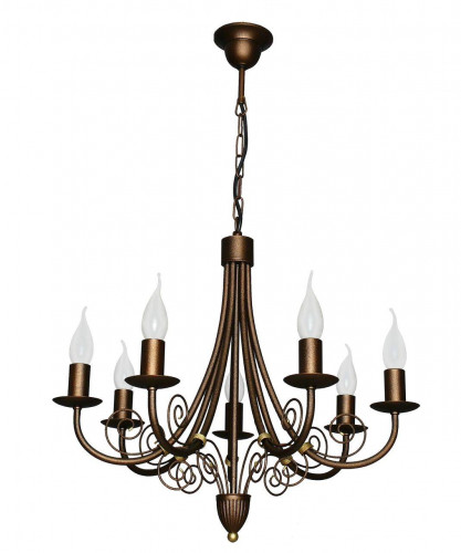 люстра дизайнерская bowlers коричневая в Нижневартовске