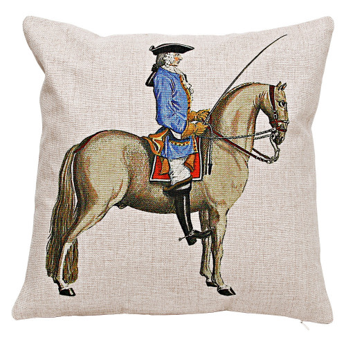 декоративная подушка «верховая езда, урок № 6» в Нижневартовске