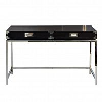 стол письменный черный 130*50*78 см черный в Нижневартовске