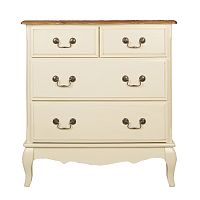 бежевый комод leontina (4 ящика) бежевый в Нижневартовске