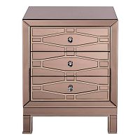 тумба зеркальная 3 ящика 51*42*66см в Нижневартовске