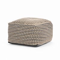 пуф rococo квадратный серый в Нижневартовске