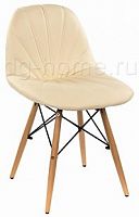 стул деревянный pp-626 бежевый (eames style) в Нижневартовске
