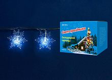 светодиодная гирлянда «снежинки-1» 700см (07930) uniel uld-s0700-050/dta white ip20 snowflakes-1 в Нижневартовске