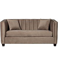 диван gd-zw-707g2 двухместный прямой серо-бежевый в Нижневартовске