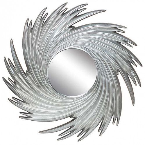 зеркало-солнце серебряное в раме свирл bliss в Нижневартовске