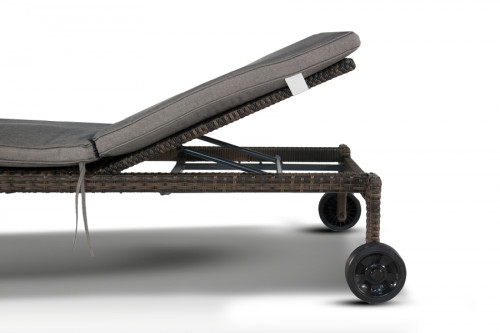 шезлонг пиза тёмно-коричневый в Нижневартовске