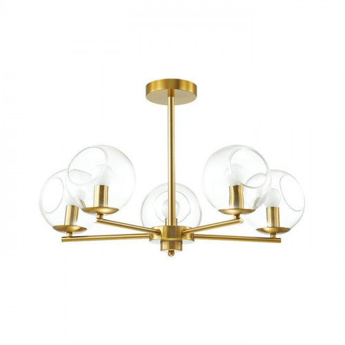 потолочная люстра lumion blair 3769/5c латунь в Нижневартовске