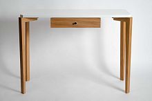 консоль коричневая с 1 ящиком atom compact в Нижневартовске