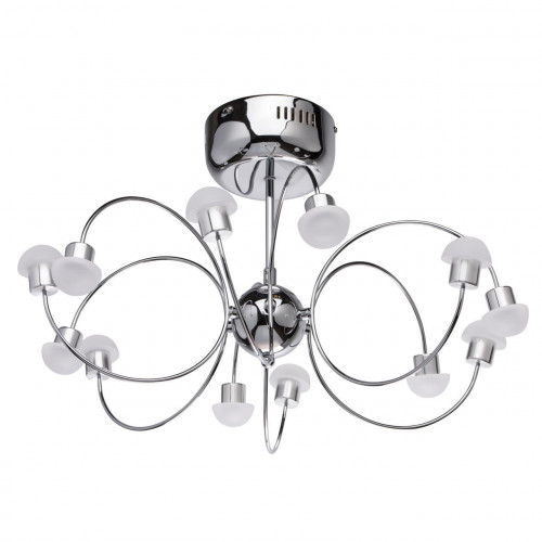 потолочная светодиодная люстра de markt вега 329011512 белая в Нижневартовске